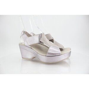 Earth Khaya Kendi Sandals Women's 11 Leather Heeled Adjustable Wedge Ankle Strap